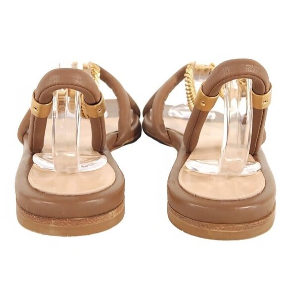 Gianvito Rossi Minerva Strappy Chain Sandals Size 37.5 US 7.5 Women's $925 - Picture 5 of 11